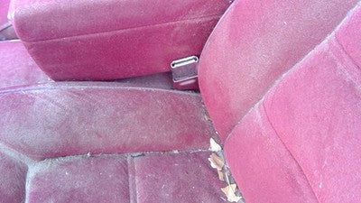 1990 Olds Eighty Eight Driver Left Front Seat Belt Buckle Receiver Oem Red