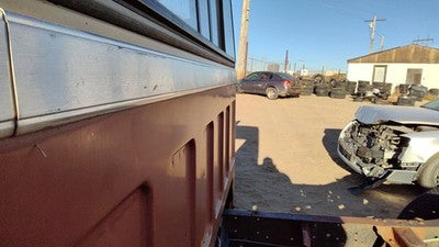 1983 Chevy K30 Moulding Below Back Glass Oem Trim Strip Panel