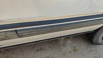 1990 Olds 88 Driver Left Rear Moulding From Door Oem Back Trim Strip