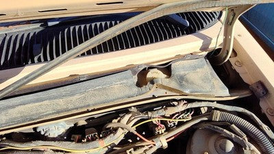 1984 Ford Tempo Windshield Washer Fluid Reservoir With Pump Oem Wiper Tank