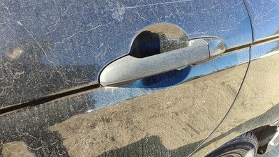 04-09 4dr Kia Spectra Driver Left Rear Outside Door Handle Back Eb Black 4 Door