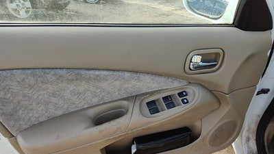 00-03 Nissan Sentra Driver Left Front Door Trim Panel With Master Switch Sand H