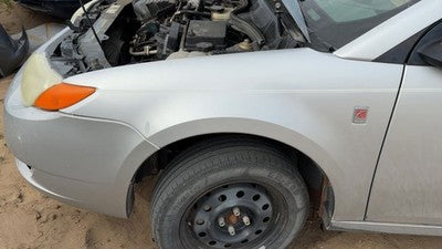 2003-2007 Saturn Ion Driver Left Front Fender Oem Silver 13U 10357256