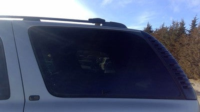 2000-2006 Chevy Tahoe Driver Left Rear Quarter Glass Back Side Window Oem