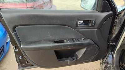 10-12 Fusion Driver Left Front Door Trim Panel With Master Switch Charcoal Dw