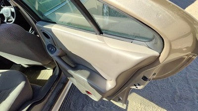 00-05 Grand Am Passenger Right Rear Door Trim Panel With Switches Back 52D Taupe
