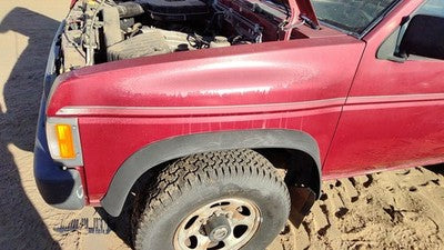 1986-1997 Nissan Hardbody Driver Left Front Fender Oem Red 4X4 6311394G31