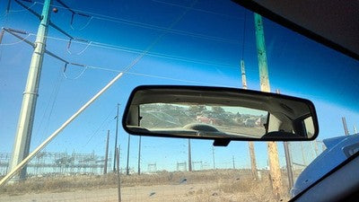 2000-2019 Ford Taurus Inside Rear View Mirror Oem Windshield Mounted 6U5z17700a