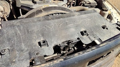 16 Ram 4500 Top Plastic Cover Above Radiator Support Upper Shield 6.7L Cummins