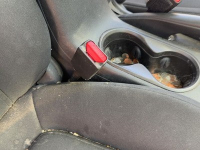 13-15 Dodge Dart Passenger Right Front Seat Belt Buckle Receiver Oem Black B7X9