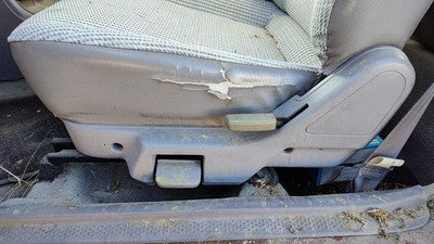 1997 Ford Aspire Driver Left Side Seat Trim Panel Oem Gray