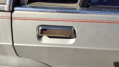 85 Mercury Grand Marquis Passenger Right Rear Outside Door Handle Oem Back Gray