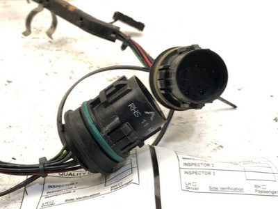 2008 Ford F250 Powerstroke 6.4L INJECTOR HARNESS BOTH SIDES 1 PLUG BROKE