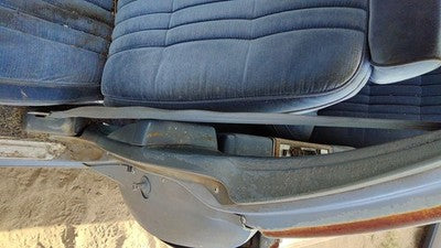 1984 Deville Sedan Driver Left Front Seat Belt Retractor Oem Shoulder Blue