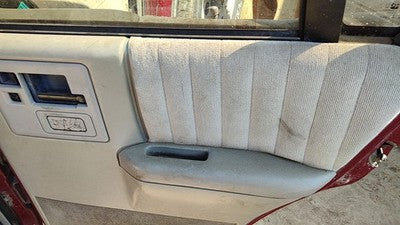 1993 S10 Blazer Passenger Right Rear Inside Door Trim Panel With Switches Back