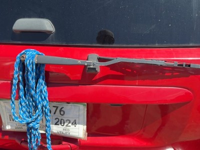 99-02 Grand Cherokee Back Glass Wiper Arm Oem Rear Window Blade Liftgate Hatch