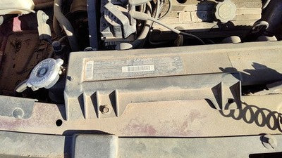 1990-1999 Olds 88 Top Plastic Cover Above Radiator Support Sight Shield Oem