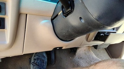1993-1994 Ford Explorer Lower Dash Under Column Knee Bolster Trim Panel Oem Tan