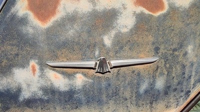 1964 Ford Thunderbird Coupe Passenger Right Side Emblem Badge Oem