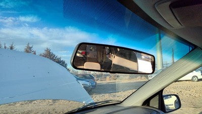 2007 Ford Freestar Inside Rear View Mirror Oem Windshield Mounted