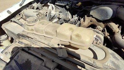 1999-04 F250 Super Duty Coolant Reservoir Radiator Overflow Tank Bottle Oem 5.4L