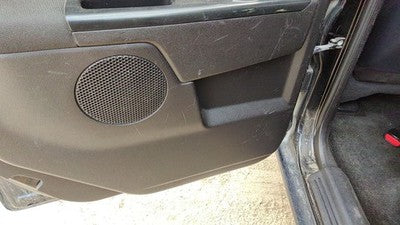 2007-12 Gmc Canyon Driver Left Rear Door Trim Panel With Switches Back Ebony 19J