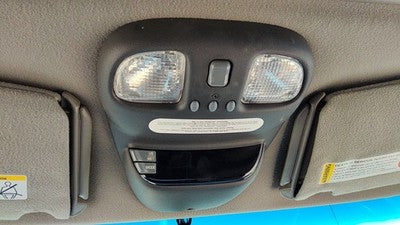 00-01 Bravada Center Overhead Console Dome Light Map Lamp Sunroof Pewter 922