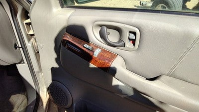 98-01 Bravada Passenger Right Front Door Trim Panel With Switches Pewter 922