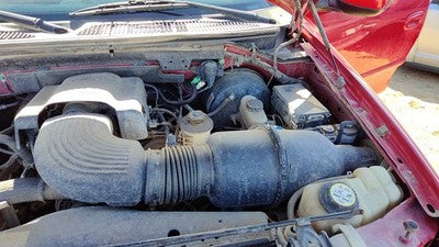99-04 F150 Complete Air Intake Cleaner Filter Box Housing With Tube Oem 4.6L