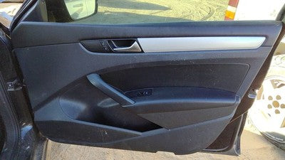 2012-2019 Vw Passat Passenger Right Front Door Trim Panel With Switches Black Tb