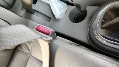 2006-2011 Chevy Hhr Passenger Right Front Seat Belt Buckle Receiver Oem Gray 14B