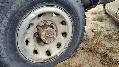 2001-2004 F350 Powerstroke 16" Steel Wheel Oem Chrome Factory Rim