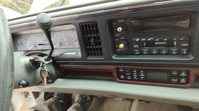 96-99 Buick Lesabre Trim Bezel Around Speedometer Dash Surround Panel Grey 17C