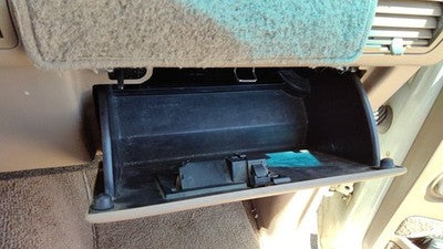 1993 Ford Explorer Glove Box Assembly Complete Door With Latch Oem Tan