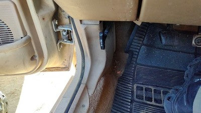 1984 Ford Tempo Driver Left Lower Kick Trim Panel Oem Tan
