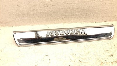 1984 Jeep Grand Wagoneer License Plate Trim Chrome Panel Oem Tail Gate Finish