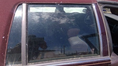 93 Cadillac Fleetwood Passenger Right Rear Side Window Door Glass Oem Back