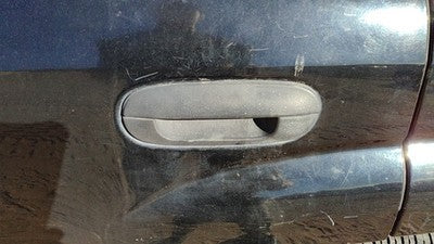 2002-2009 Chevy Trail Blazer Driver Left Rear Outside Door Handle Oem Back Black