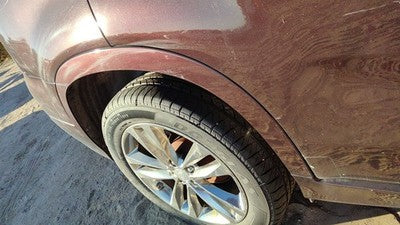 11-15 Kia Sorento Passenger Right Rear Wheel Flare Moulding Back Ir Dark Cherry