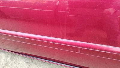 95-02 Eldorado Passenger Right Front Upper Moulding Door Trim Crimson Red 86U