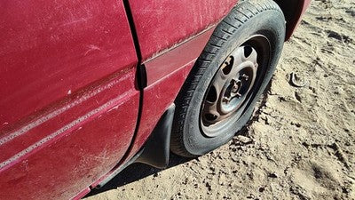 1994-1997 Ford Aspire Passenger Right Front Fender Oem E5 Red F4bz16005a