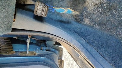 1989 Olds Cutlass Cierra Driver Left Lower Sill Step Moulding Trim Panel Blue