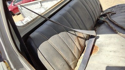 1986 Dodge Ram W250 Passenger Right Front Seat Belt Retractor Oem Shoulder Gray