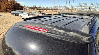 2003 Chevy Trail Blazer Rear Spoiler With Third Brake Light Back Wing Black 41U