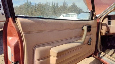 1985 Pontiac Sunbird Driver Left Door Trim Panel Manual Windows Oem Tan