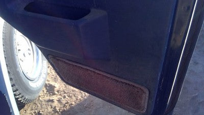 1989 Chevy G20 Van Passenger Right Front Inside Door Trim Panel Only Oem Blue