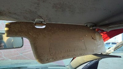 1995 Ford Aspire Passenger Right Sun Visor Oem Gray