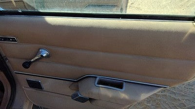 1984 Ford Tempo Passenger Right Rear Door Trim Panel Manual Windows Back Tan