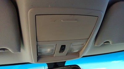 2005-2007 Chrysler 300 Center Overhead Console Dome Light Map Lamp Cubby Gray D1