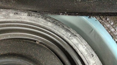 1985-1990 Olds Cutlass Calais 15 Compact Spare Mini Donut Wheel Tire Oem